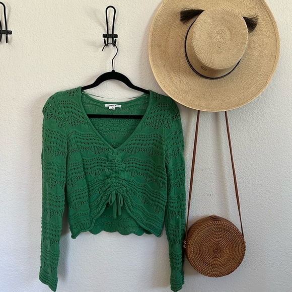 ONEILL GREEN KNIT LONGSLEEVE - Picture 1 of 4